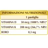 VITAMINA D VEGANA con K2 e BORO 60 pastiglie (30 g) - Dr. Giorgini