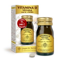 VITAMINA D VEGANA con K2 e BORO 60 pastiglie (30 g) - Dr. Giorgini