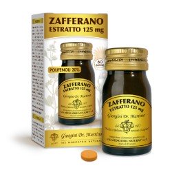 ZAFFERANO ESTRATTO 125 mg 60 pastiglie (30 g) - Dr. Giorgini