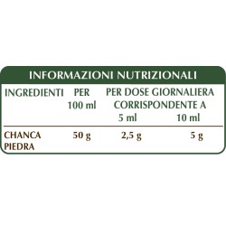 CHANCA PIEDRA ESTRATTO INTEGRALE 200 ml Liquido analcoolico - Dr. Giorgini