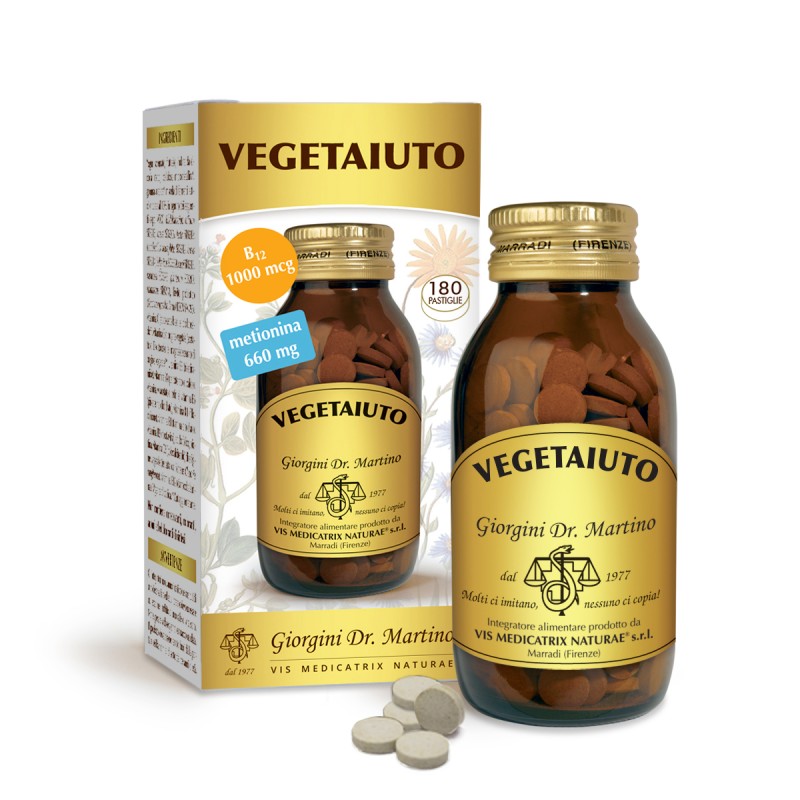 VEGETAIUTO 180 pastiglie (90 g) - Dr. Giorgini