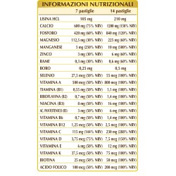 CALCIUM COMPOSITUM 150 pastiglie (90 g) - Dr. Giorgini