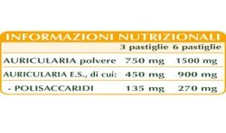 AURICULARIA 180 pastiglie (90 g) - Dr. Giorgini