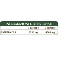 CATUABA ESTRATTO INTEGRALE SECCO 90 GR (180 pastiglie) - Dr. Giorgini