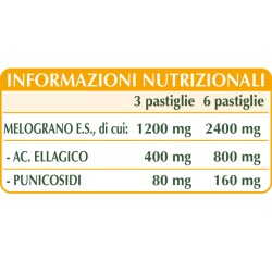 MELOGRANO ESTRATTO TITOLATO 180 pastiglie (90 g) - Dr. Giorgini