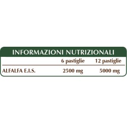 ALFALFA ESTRATTO INTEGRALE SECCO 90 GR (180 pastiglie) - Dr. Giorgini