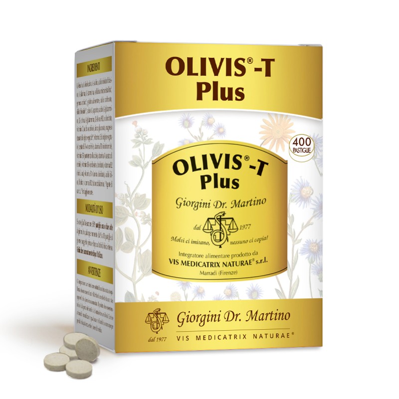 OLIVIS-T Plus 400 pastiglie (200 g) - Dr. Giorgini