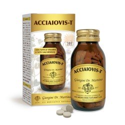 ACCIAIOVIS-T 180 pastiglie (90 g) - Dr. Giorgini