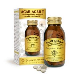 AGAR-AGAR-T con fermenti lattici e clorofilla 180 pastiglie (90 g) - Dr. Giorgini