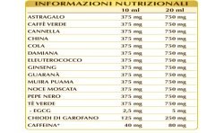 POTENVIS Concentrated Energy Drink 200 ml liquido analcoolico - Dr. Giorgini