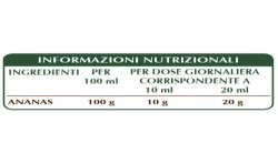 ANANAS ESTRATTO INTEGRALE 200 ml Liquido analcoolico - Dr. Giorgini