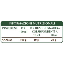 ANANAS ESTRATTO INTEGRALE 200 ml Liquido analcoolico - Dr. Giorgini