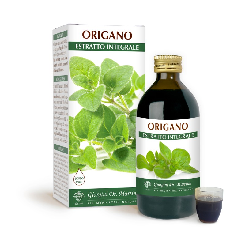 ORIGANO ESTRATTO INTEGRALE 200 ml Liquido analcoolico - Dr. Giorgini