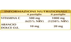 VITAMINA C LIPOSOLUBILE 180 pastiglie (90 g) - Dr. Giorgini