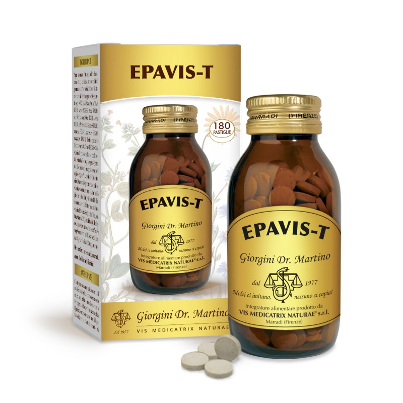 EPAVIS-T 180 pastiglie (90 g) - Dr. Giorgini