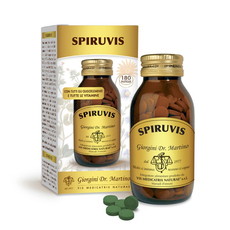 SPIRUVIS 180 pastiglie (90 g) - Dr. Giorgini