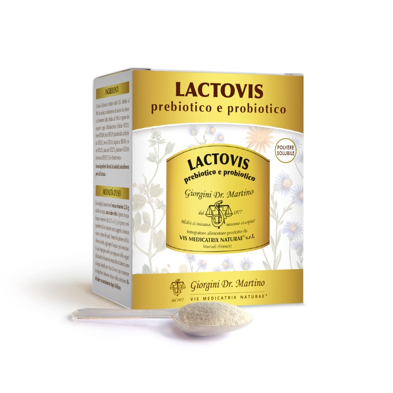 LACTOVIS Prebiotico e Probiotico 100 g polvere - Dr. Giorgini