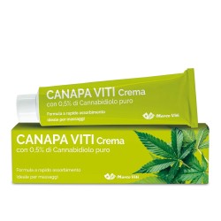 CANAPA VITI CREMA 0,5% CANNABIDIOLO PURO 100 ML 250 ml - Marco Viti