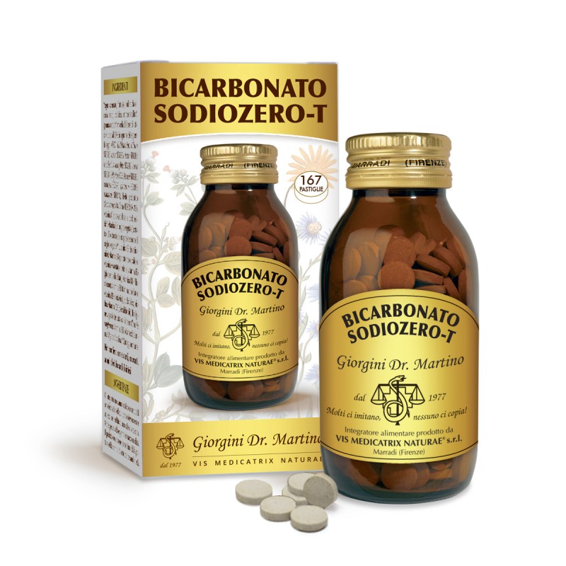 BICARBONATO SODIOZERO - T 167 pastiglie (100 g) - Dr. Giorgini