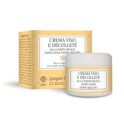 CREMA VISO-DECOLLETE Dopo sole e dopo bagno alla pappa reale (250 ml) - Dr. Giorgini