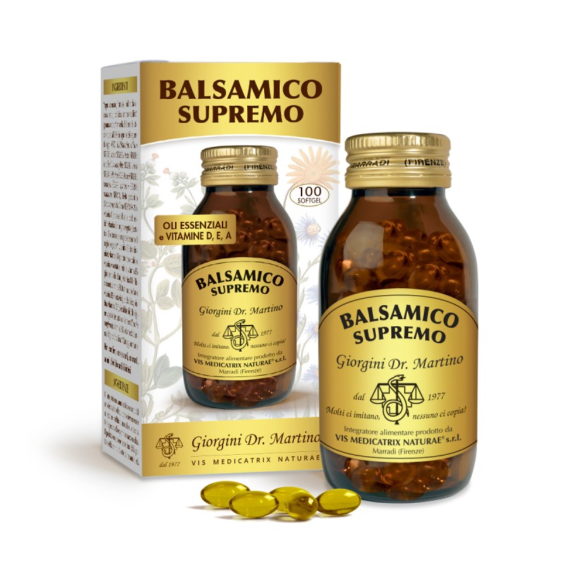 BALSAMICO SUPREMO 100 softgel - Dr. Giorgini
