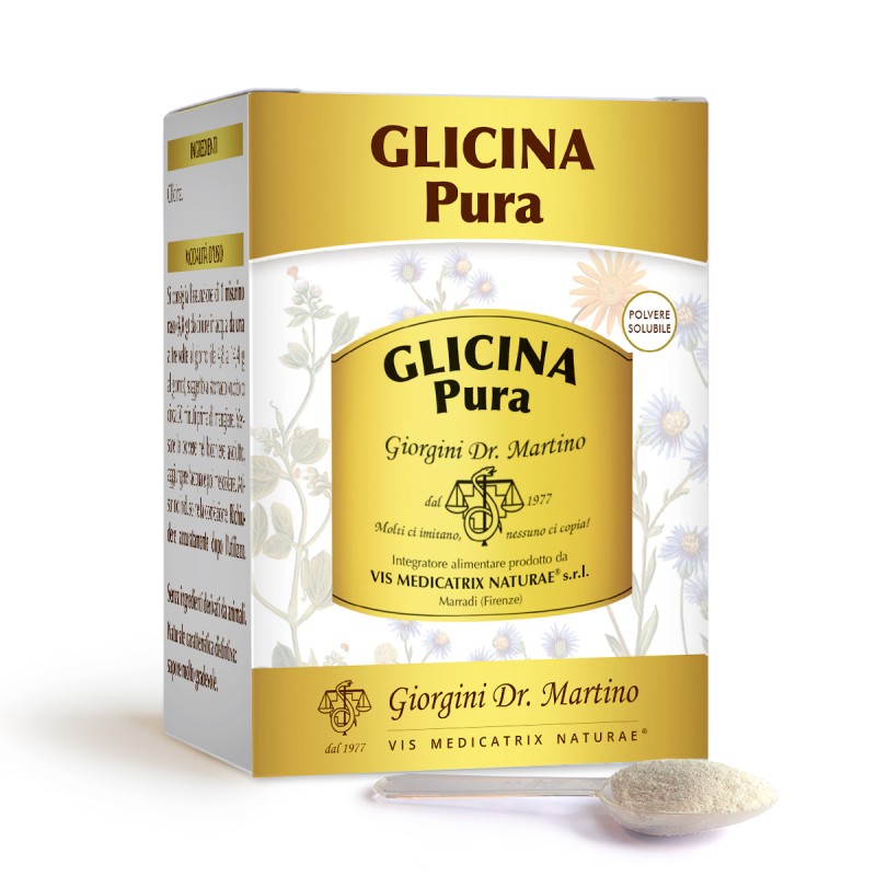 GLICINA Pura 250 g polvere - Dr. Giorgini