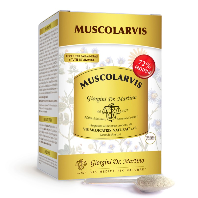 MUSCOLARVIS 500 g polvere - Dr. Giorgini