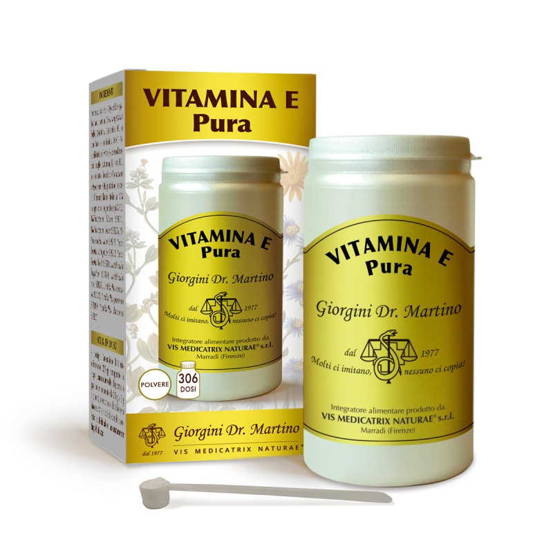 VITAMINA E Pura 50 g polvere - Dr. Giorgini