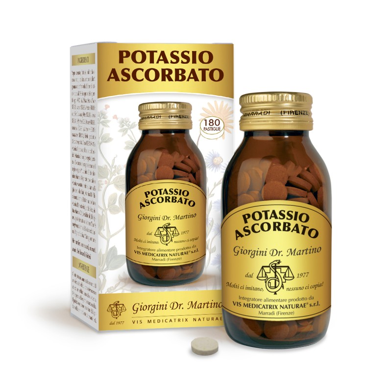 POTASSIO ASCORBATO 180 pastiglie (90 g) - Dr. Giorgini