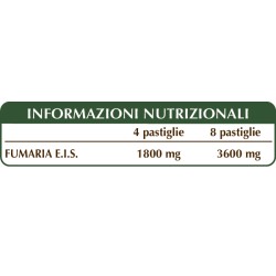 FUMARIA ESTRATTO INTEGRALE SECCO 90 GR (180 pastiglie) - Dr. Giorgini
