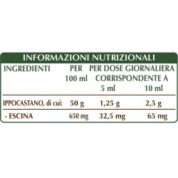 IPPOCASTANO ESTRATTO INTEGRALE 200 ml Liquido analcoolico - Dr. Giorgini