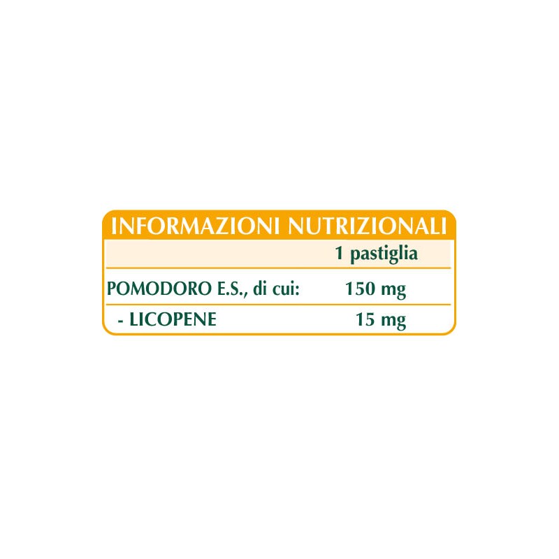 LICOPENE DA POMODORO ESTRATTO TITOLATO 120 pastiglie (30 g) - Dr. Giorgini
