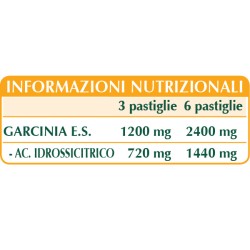 GARCINIA CAMBOGIA ESTRATTO TITOLATO 60 pastiglie (30 g) - Dr. Giorgini