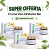 3 x Crema Viso Idratante Bio con SynerGem4® (3 x 50 ml) - Bioalma