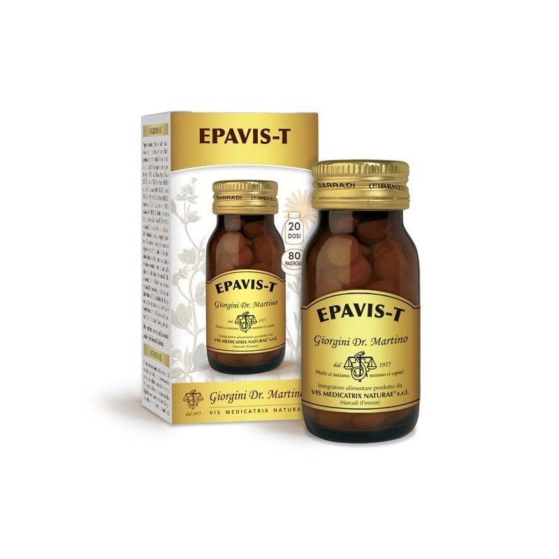 EPAVIS-T 80 pastiglie (40 g) - Dr. Giorgini