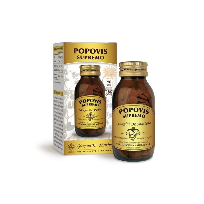 POPOVIS SUPREMO 180 pastiglie (90 g) - Dr. Giorgini