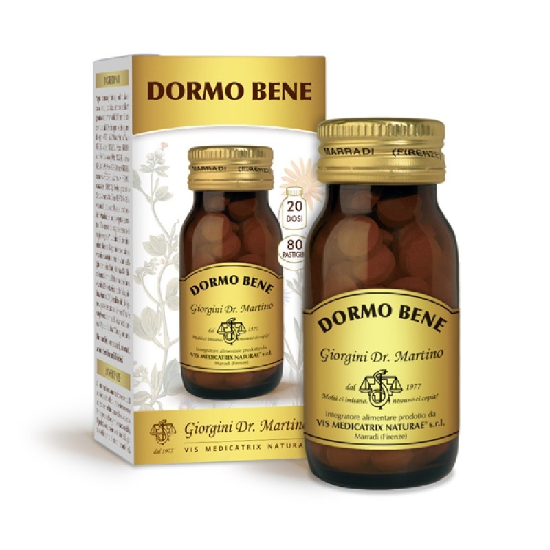 DORMO BENE 80 pastiglie (40 g) - Dr. Giorgini