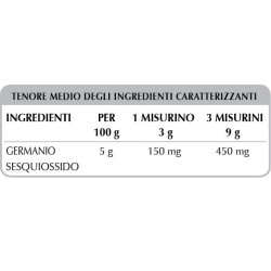 GERMANIO PURO 100 g polvere - Dr. Giorgini