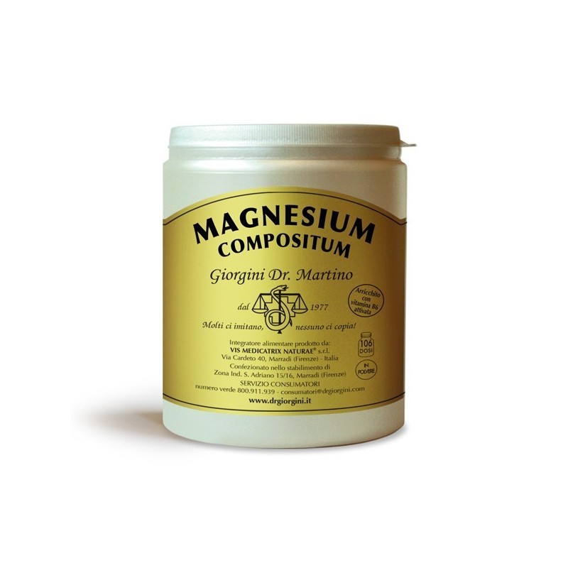 MAGNESIUM COMPOSITUM 500 g polvere - Dr. Giorgini