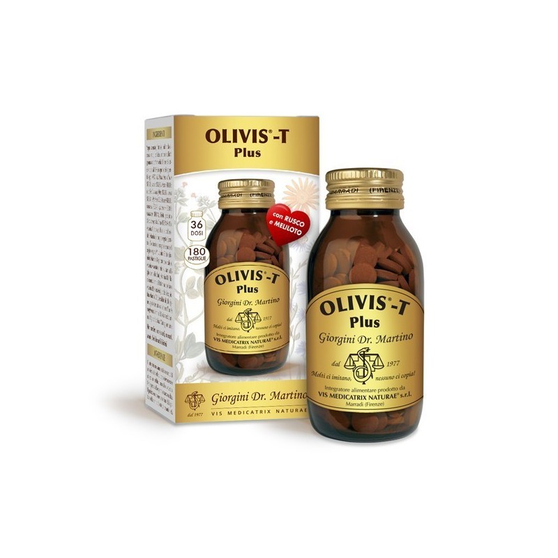 OLIVIS-T Plus 180 pastiglie (90 g) - Dr. Giorgini